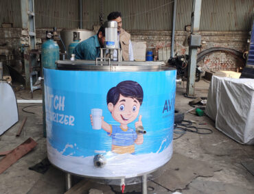 Vertical Milk Storage Tanks & Silos