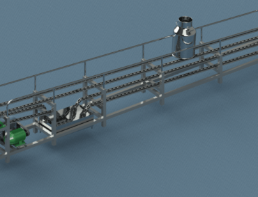 3D Photo - Chain Conveyor Automatic - 6 Mtr