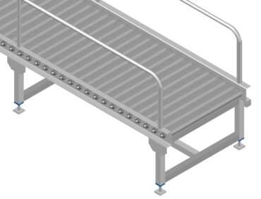 Gravity Roller Can Conveyor