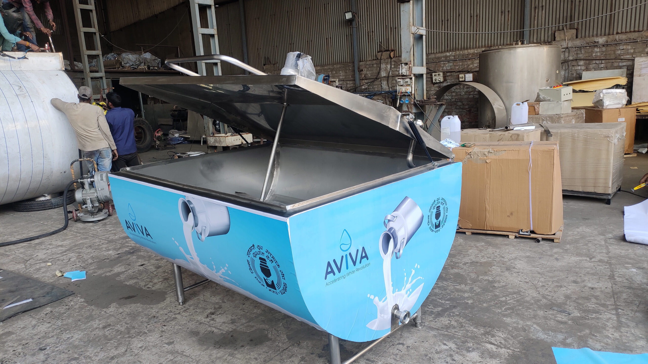 Bulk Milk Cooler 1000 Ltr