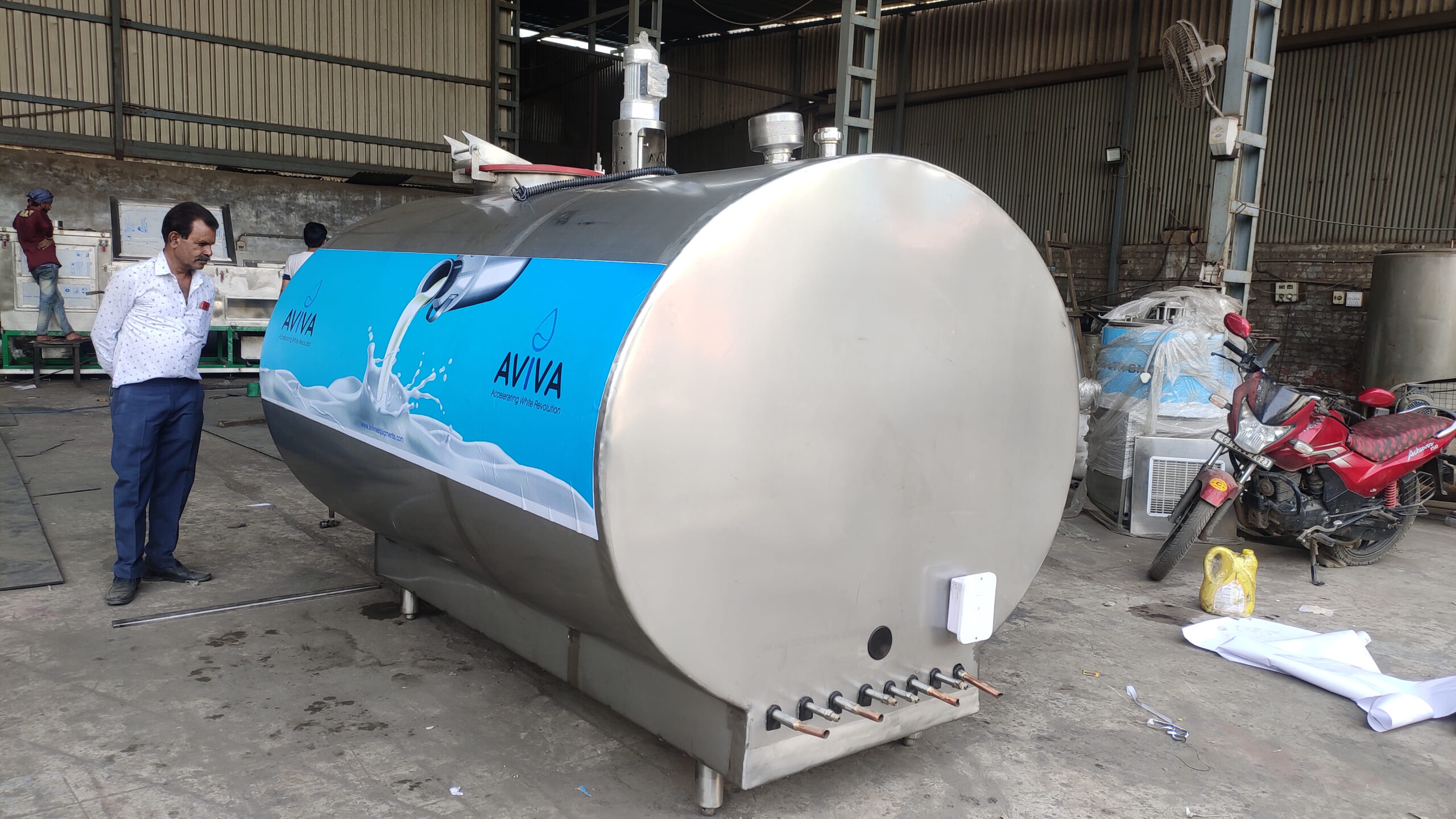 Bulk Milk Cooler 3000 Ltr