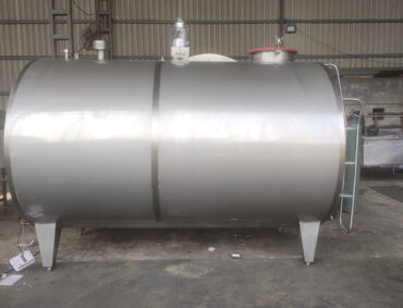 Horizontal Milk Storage Tank