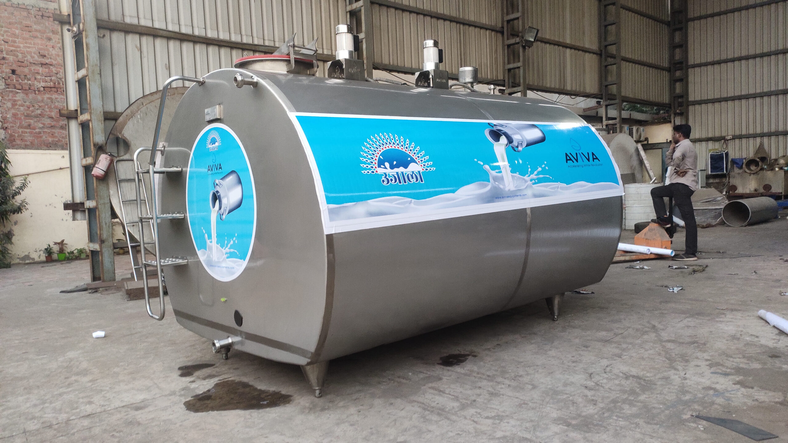 bulk milk cooler 5000 ltr