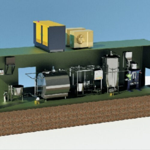 Containerised Mini Milk Processing Plant